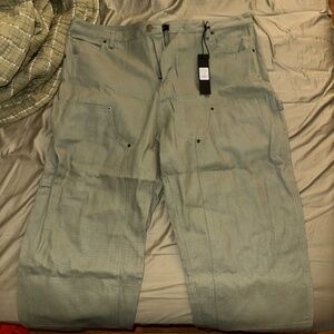 Fashion Nova Men Double Knee Utility Pants | Size 42